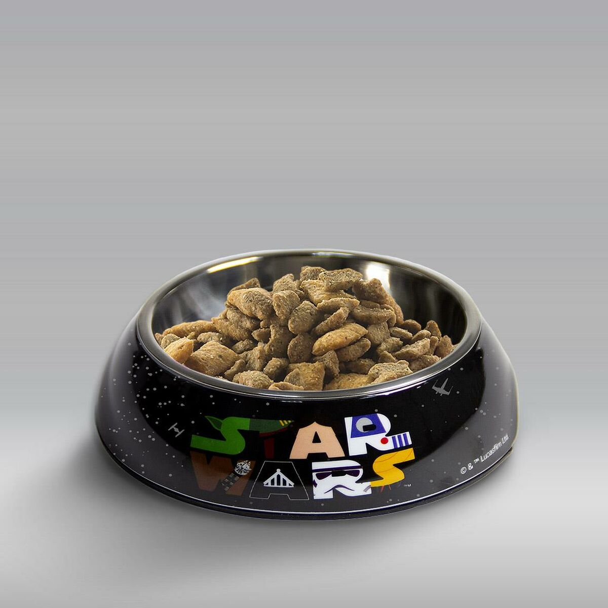 Comedouro para Cão Star Wars Melamina 410 ml Metal Multicolor